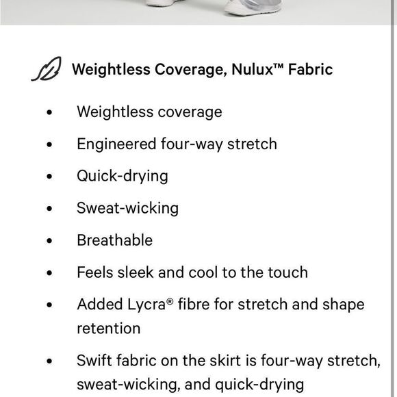 NWT Lululemon running dress Size 2 - Picture 8 of 14